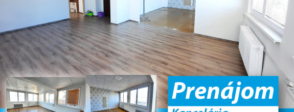 Prenájom:  Kancelária č. 5, 90 m2, Centrum, Topoľčany